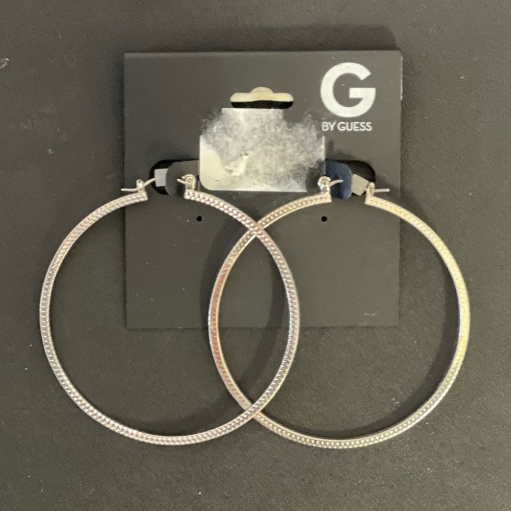 NWT G by Guess Hoop Earrings